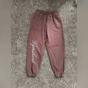 Gymshark All Seasons Graphic Jogger Oversized Fit Soft Brown  Sz S